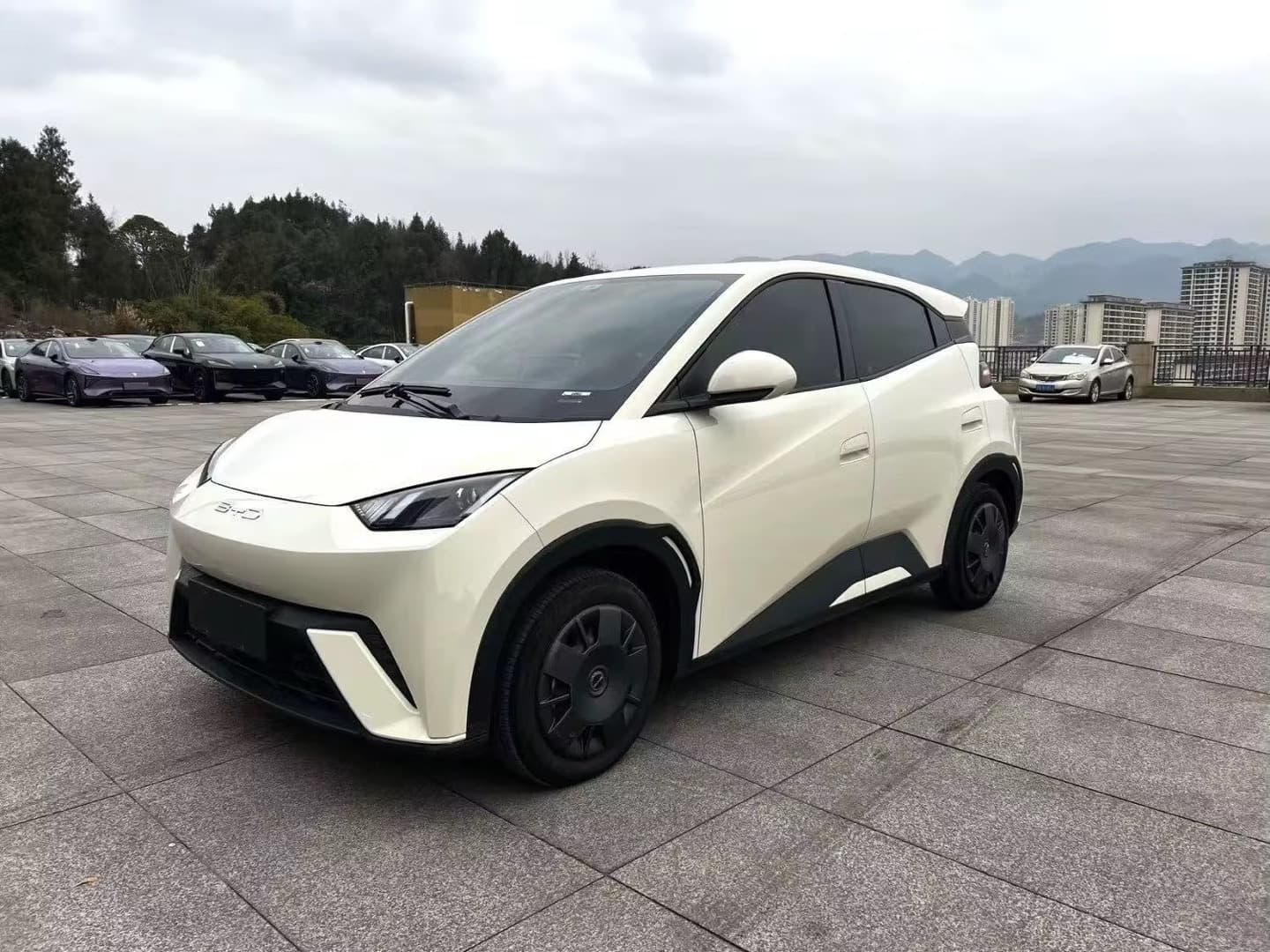 BYD Seagull front three-quarter exterior view