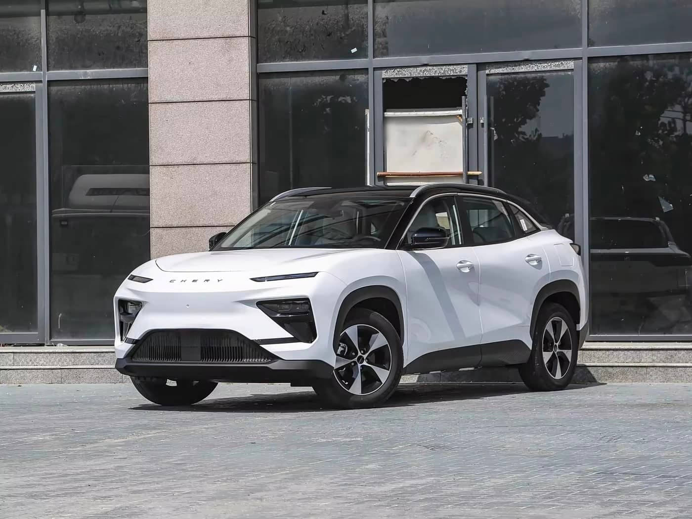 Chery eQ7 — front three-quarter exterior