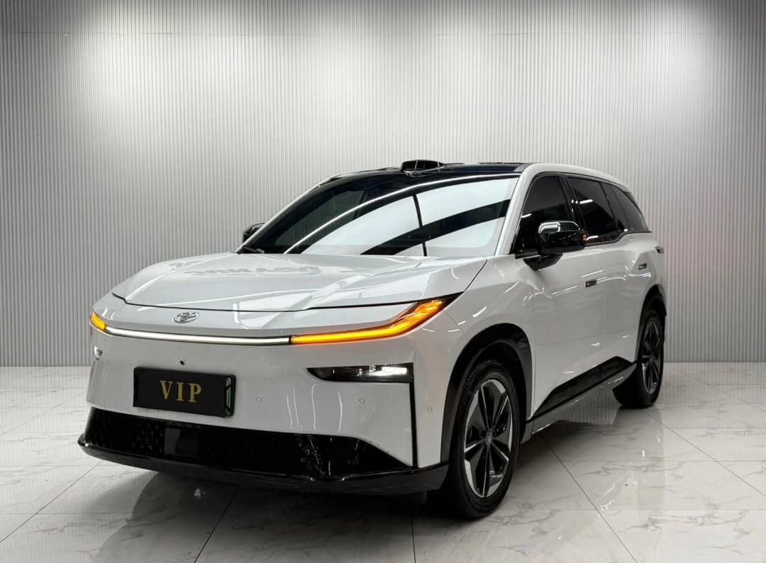 Toyota bZ3X — front three-quarter exterior